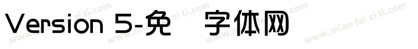 Version 5字体转换